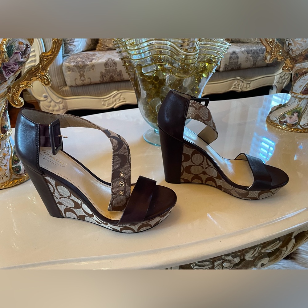 Coach platforms never worn